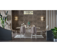 Обеденный стол с тумбой Gravita (Гравита) GRAV-14T слоновая кость Обеденный стол с тумбой Gravita (Гравита) GRAV-14T слоновая кость