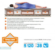 Матрас серии Soft Selection V-Guard 7 с независимым пружинным блоком Pocket Springs от Беллона Матрас серии Soft Selection V-Guard 7 с независимым пружинным блоком Pocket Springs от Беллона