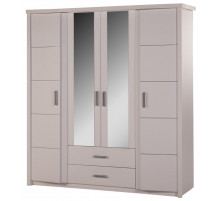 Четырехстворчатый шкаф Мира MIRA-20 белый Четырехстворчатый шкаф Мира MIRA-20 белый