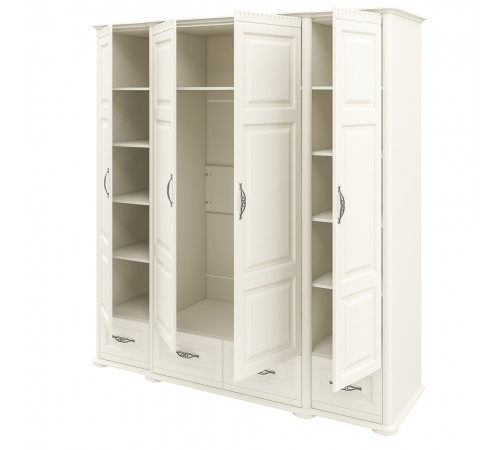 Шкаф четырехстворчатый Марсель (крем) МН-126-04(1) Шкаф четырехстворчатый Марсель (крем) МН-126-04(1)