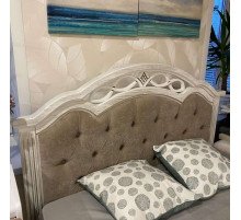 Односпальная кровать Венеция MUR-101-01 с каретной стяжкой