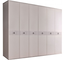 Шестистворчатый шкаф для одежды  Rimini Solo РМШ2/6 (s) (слоновая кость) Шестистворчатый шкаф для одежды  Rimini Solo РМШ2/6 (s) (слоновая кость)