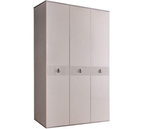 Трехстворчатый шкаф для одежды  Rimini Solo РМШ2/3 (s) (слоновая кость) Трехстворчатый шкаф для одежды  Rimini Solo РМШ2/3 (s) (слоновая кость)