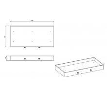 Ящик для детской кровати Мавенна (Mavenna) MAVN-38 Ящик для детской кровати Мавенна (Mavenna) MAVN-38