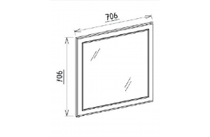 Зеркало Мистраль (Mistral) MIST-24
